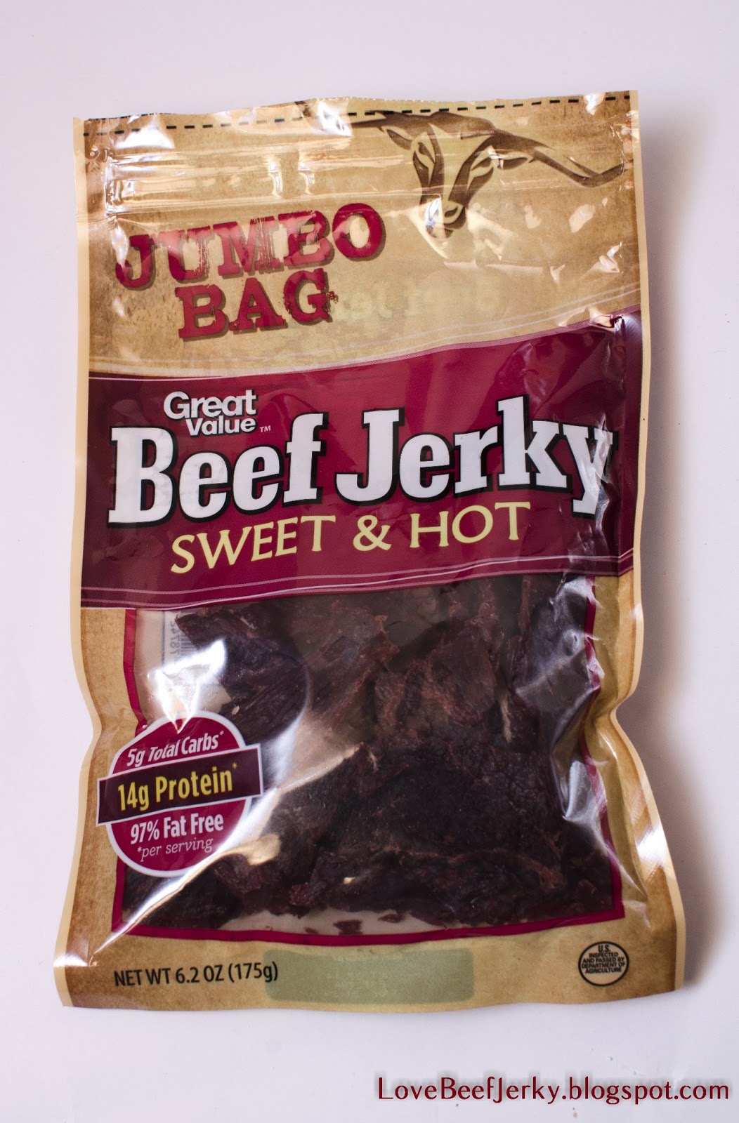 Love Beef Jerky: Great Value Sweet & Hot Beef Jerky
