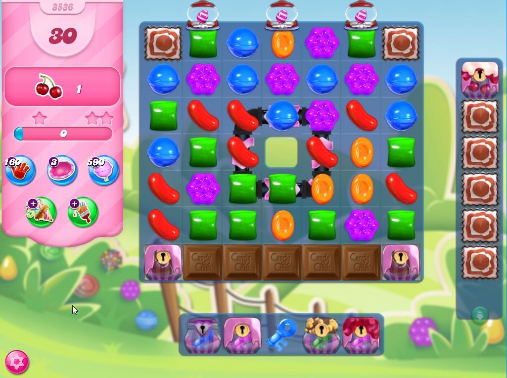 Candy Crush Saga level 3536 Candy Crush Saga level 3536