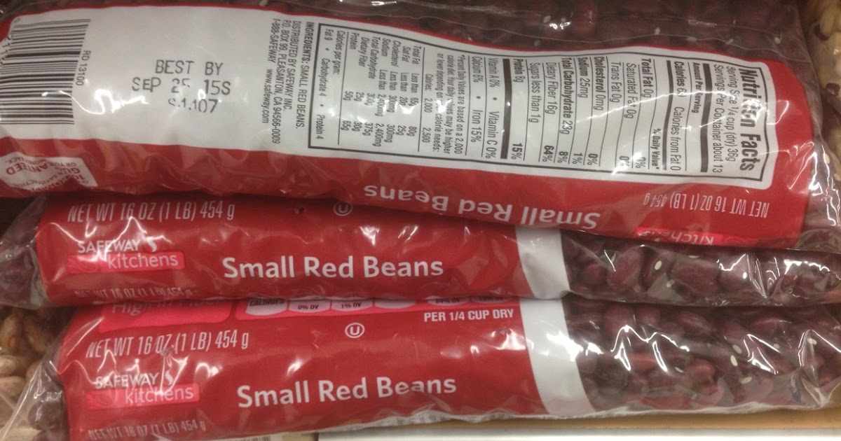 Healthy Grocery Small Red Beans, Dry, 1 lb, Safeway Kitchens Safeway