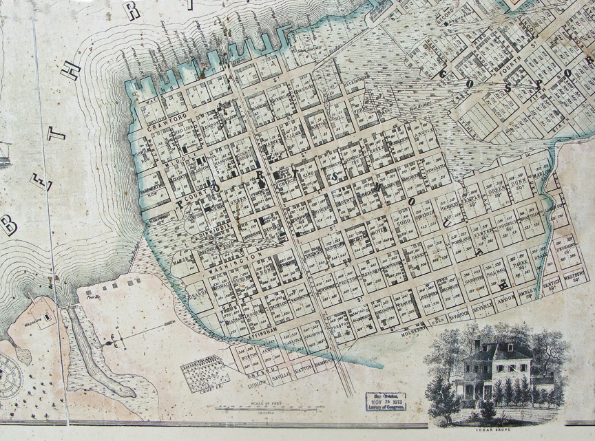 Portsmouth VA City Map