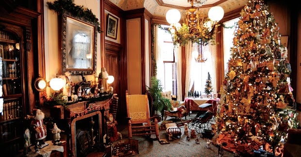 David Davis Mansion Christmas Tour David Davis Mansion Christmas Tour