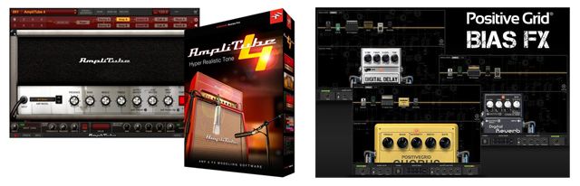 Software de Emulaciones de Efectos IK Multimedia AmpliTube 4 Vs Positive Grid BIAS Fx