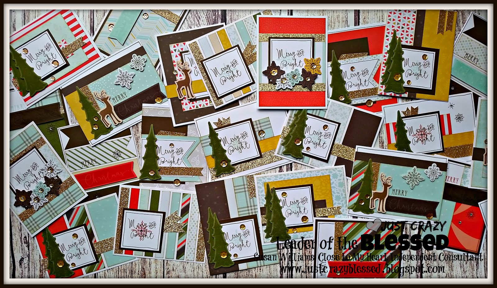 'Merry and  Bright' (50) Card Workshop!