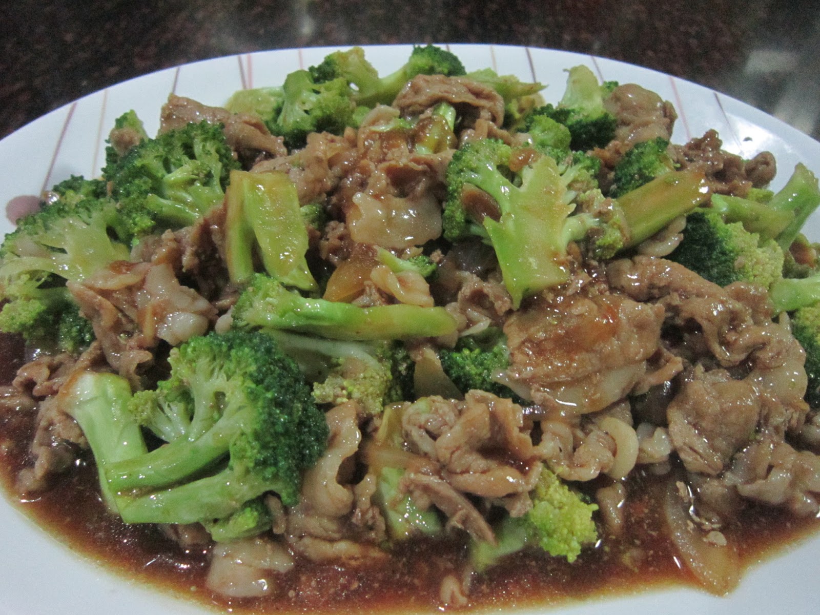 PORK BROCCOLI