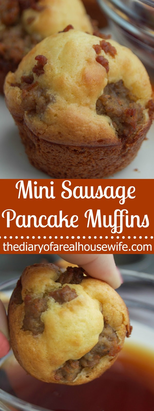 Mini Sausage Pancake Muffins ide resep mudah untuk anda