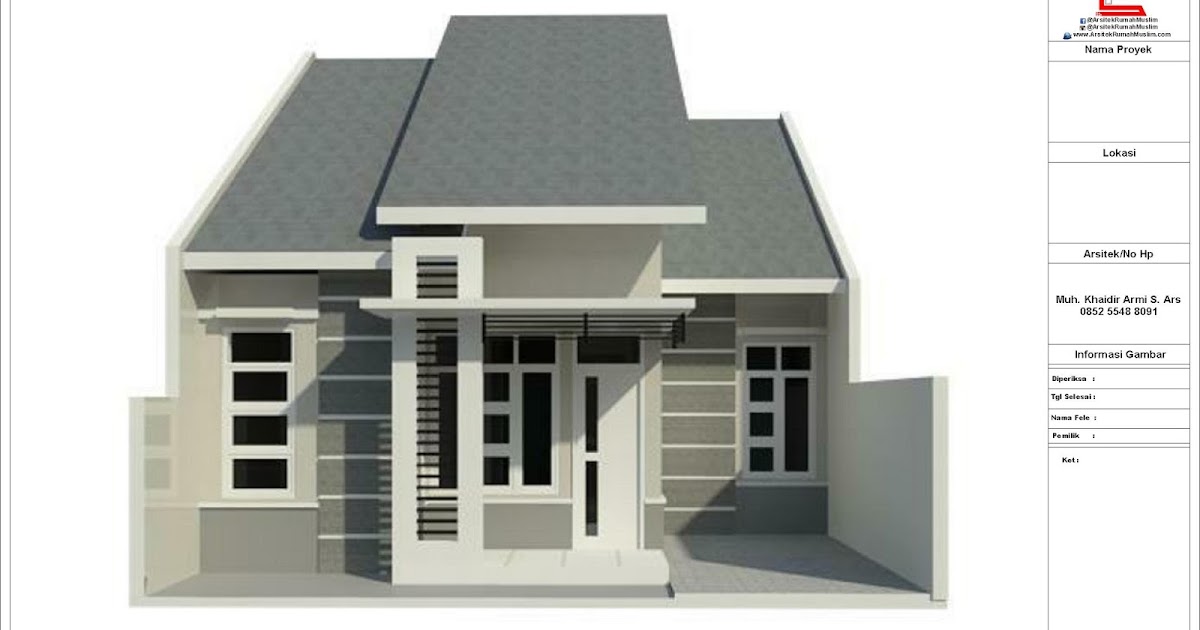 mozaik arsitek : Desain rumah type 80 Di Luas Tanah 8x12 (92m²)