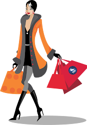 shopping vector file illustration pic transparent silhouette compras chainimage mulher clipart cliparts clothes bag icon freepngimg illustrations em disimpan dari