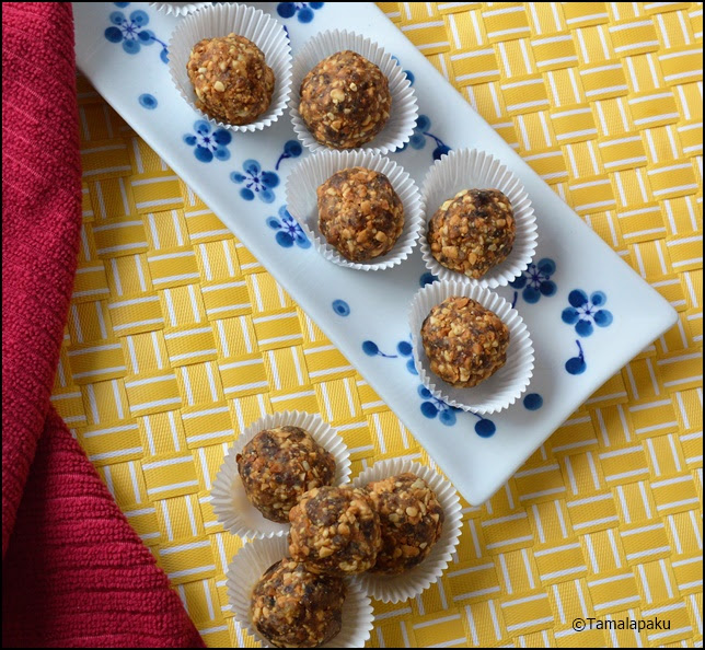 PeanutDate Energy Bites Tamalapaku