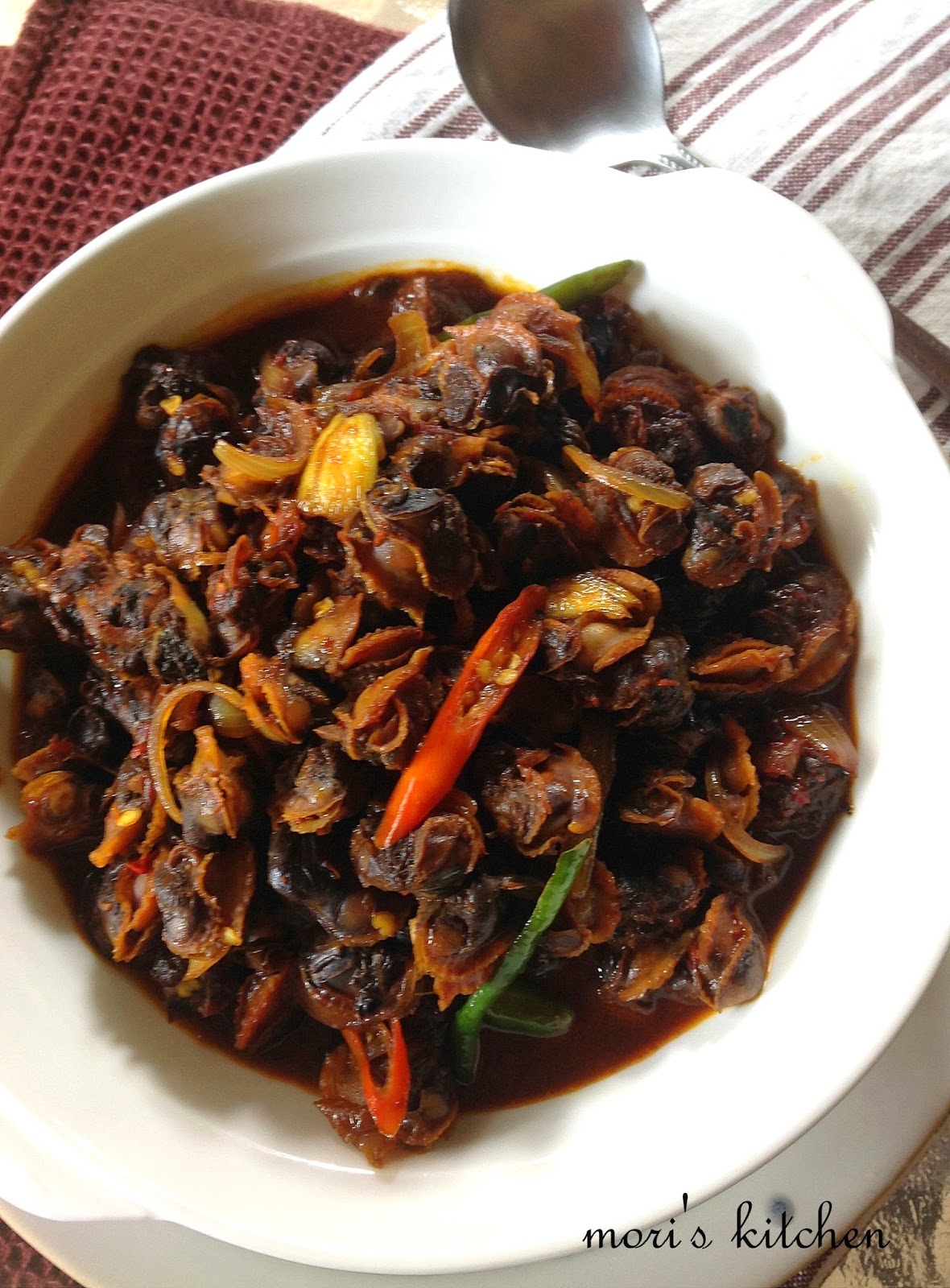 Mori�s Kitchen Kerang masak kicap manis Mori�s Kitchen Kerang masak kicap manis
