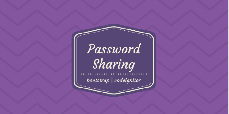 Password Sharing Password Sharing