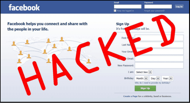 Facebook server hacked