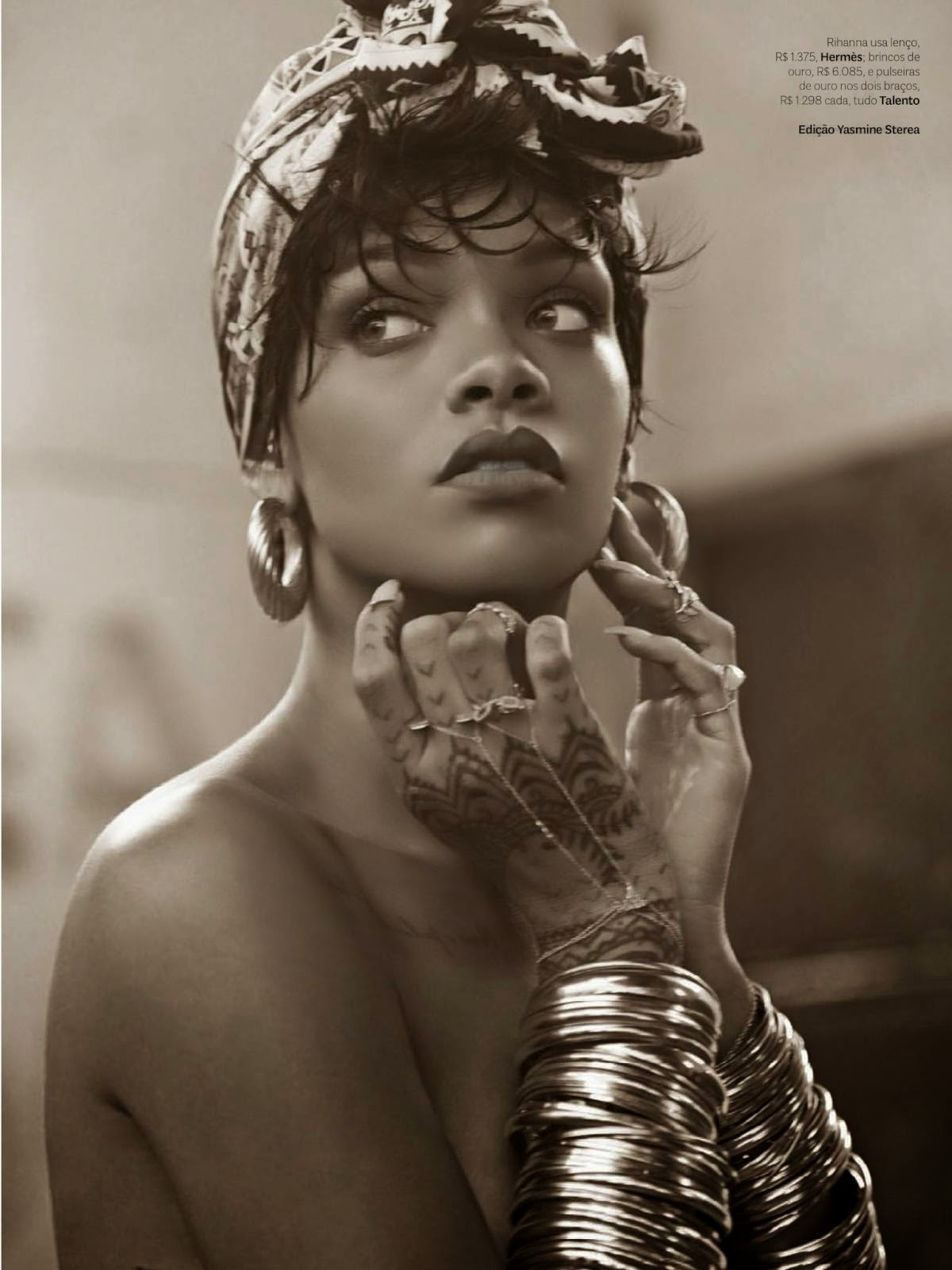 Rihanna – Vogue Brazil Magazine Photoshoot (May 2014) | Hot Celebs