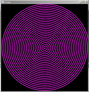 Opencv Tutorial For Drawing Spiral