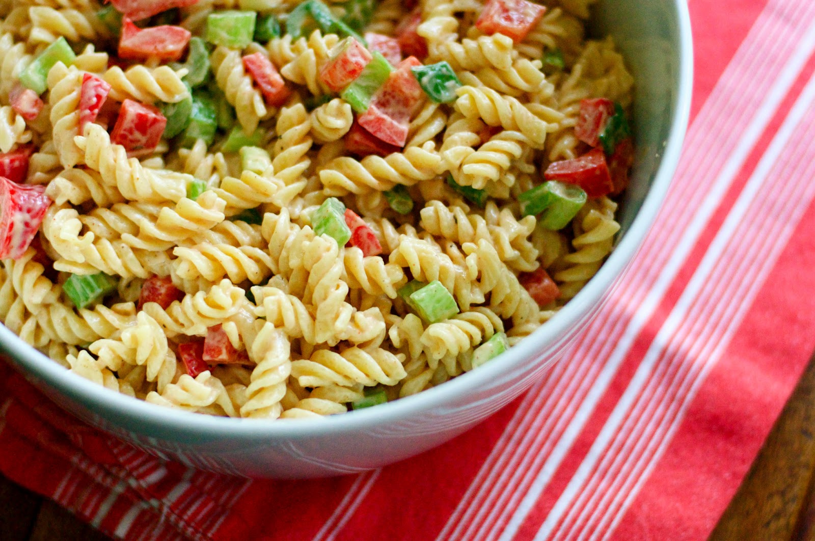 Once a Cook, Always a Cook Barbeque Pasta Salad