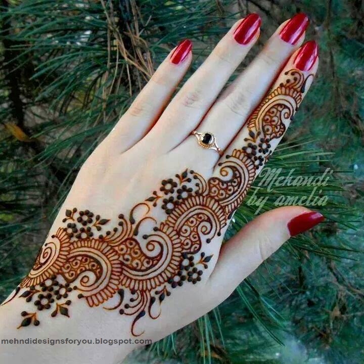 Mehndi Designs New Stylish Mehndi Colors Designs Beautiful Hands Feet