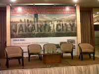 BAckdrop Seminar jakarta di Hotel Milenium