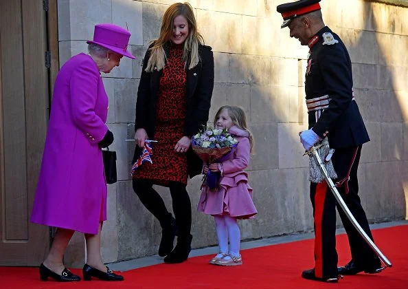 During the visit Queen Elizabeth was accompanied by Prince Andrew, Duke of York. Queen officially opened the new Ashworth Centre.