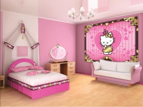 Habitaciones con Hello Kitty - Ideas para decorar dormitorios