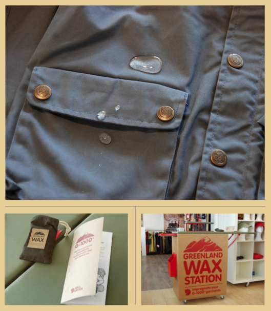 CHAD'S DRYGOODS FJALLRAVEN WAX IN, WAX OUT