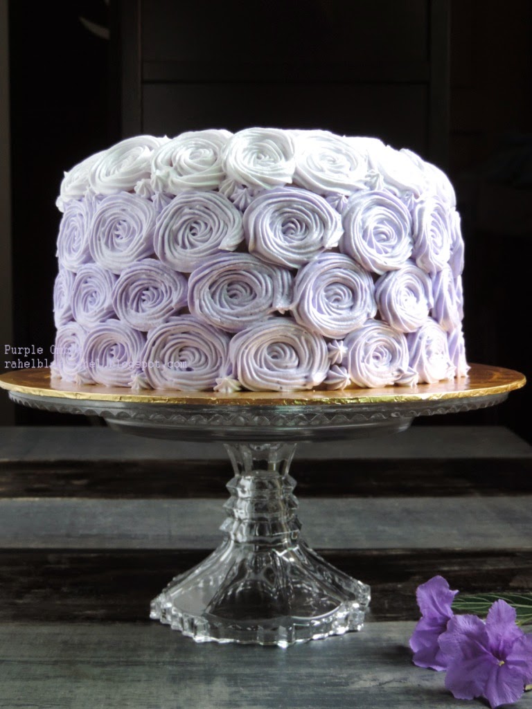 Purple Ombre Cake