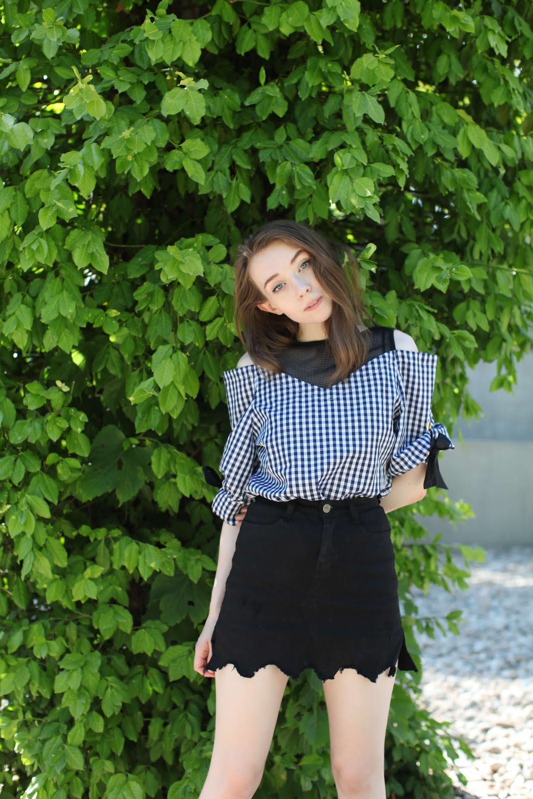 uk fashion blogger how to wear gingham summer ootd inspiration