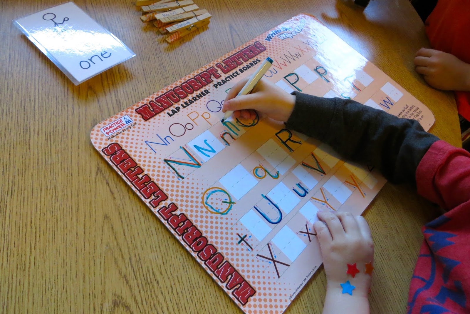 Ms. Sara's Preschool Blog Learning Station Letter Writing Practice