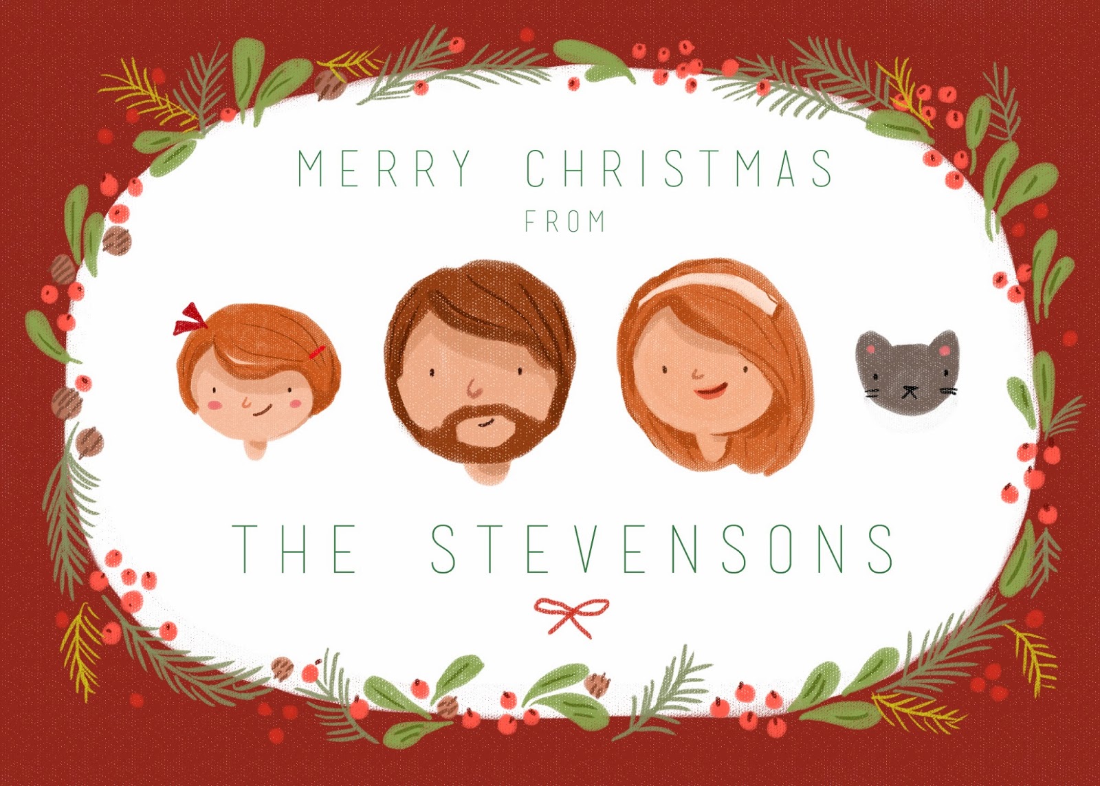 Kathryn Selbert Illustration: Christmas Card Designs