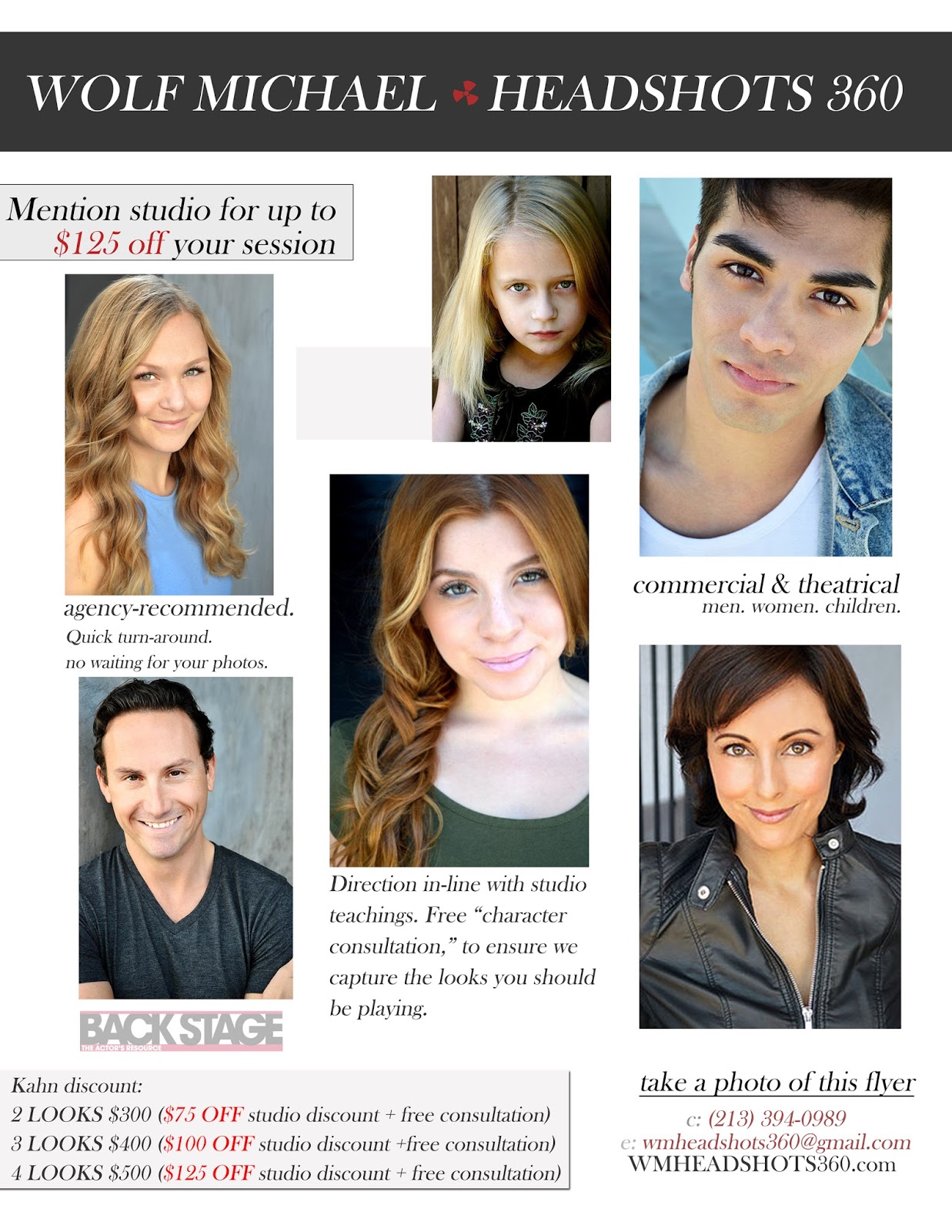 lk co classifieds headshot special from wolf michael headshots 360 headshot flyers