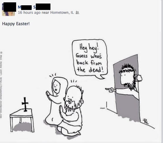 Happy Easter Post for Facebook