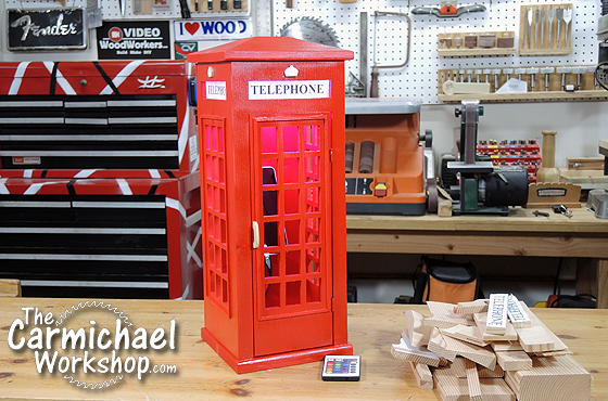 british phone booth lamp charger