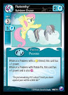 My Little Pony Fluttershy, Rainbow Chaser Canterlot Nights CCG Card