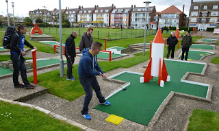 Arnold Palmer Crazy Golf course in Skegness Arnold Palmer Crazy Golf course in Skegness