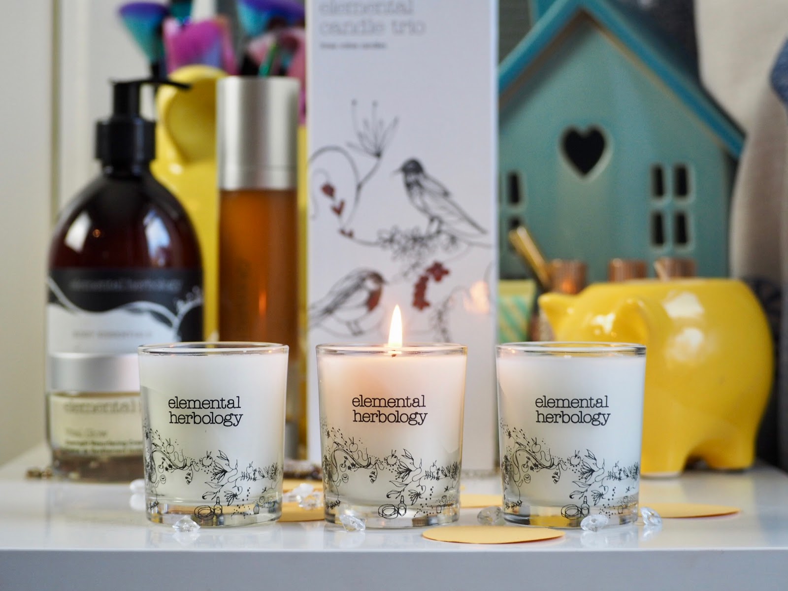 Elemental Herbology Candle Trio*