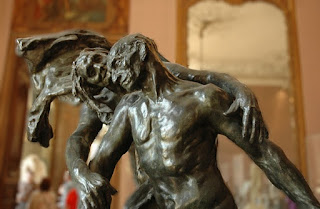Detalle de 'La edad de la madurez' de Camille Claudel Detalle de 'La edad de la madurez' de Camille Claudel