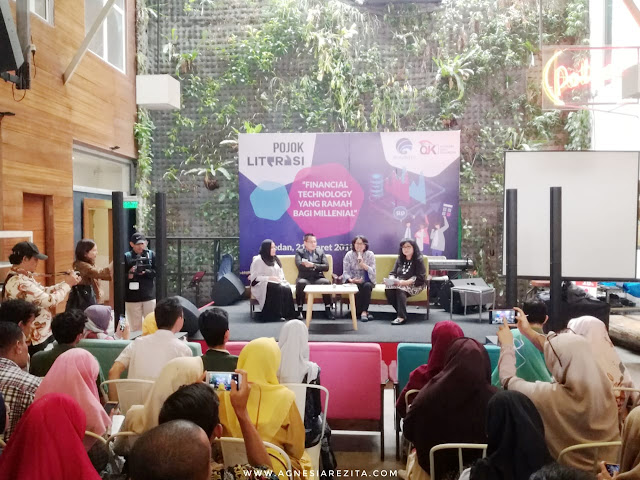 Mengenal Financial Technology yang Ramah bagi Millenial bersama Pojok Literasi Medan