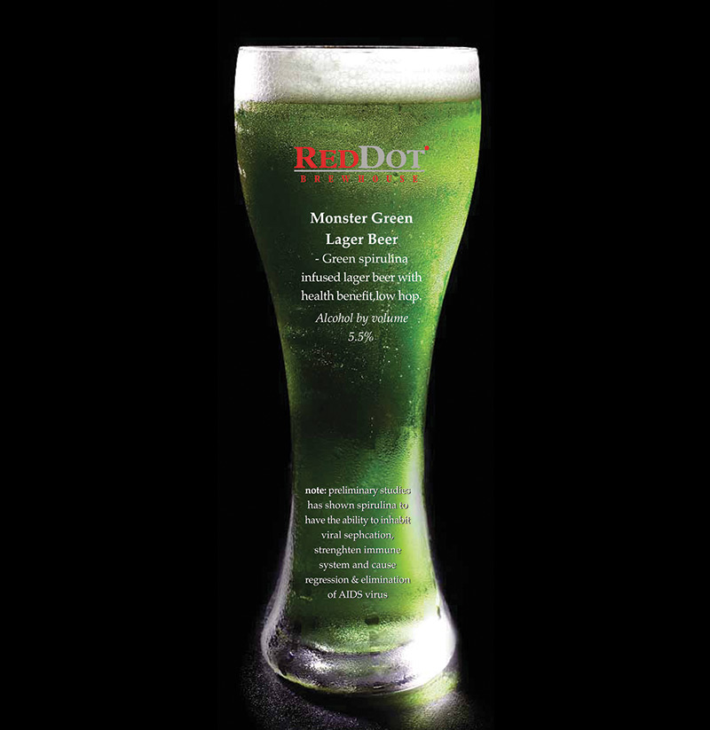 Cervezal Cerveza verde con Spirulina