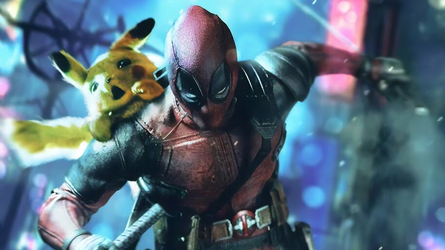  Deadpool  Pikachu  4K 4 211 Wallpaper 