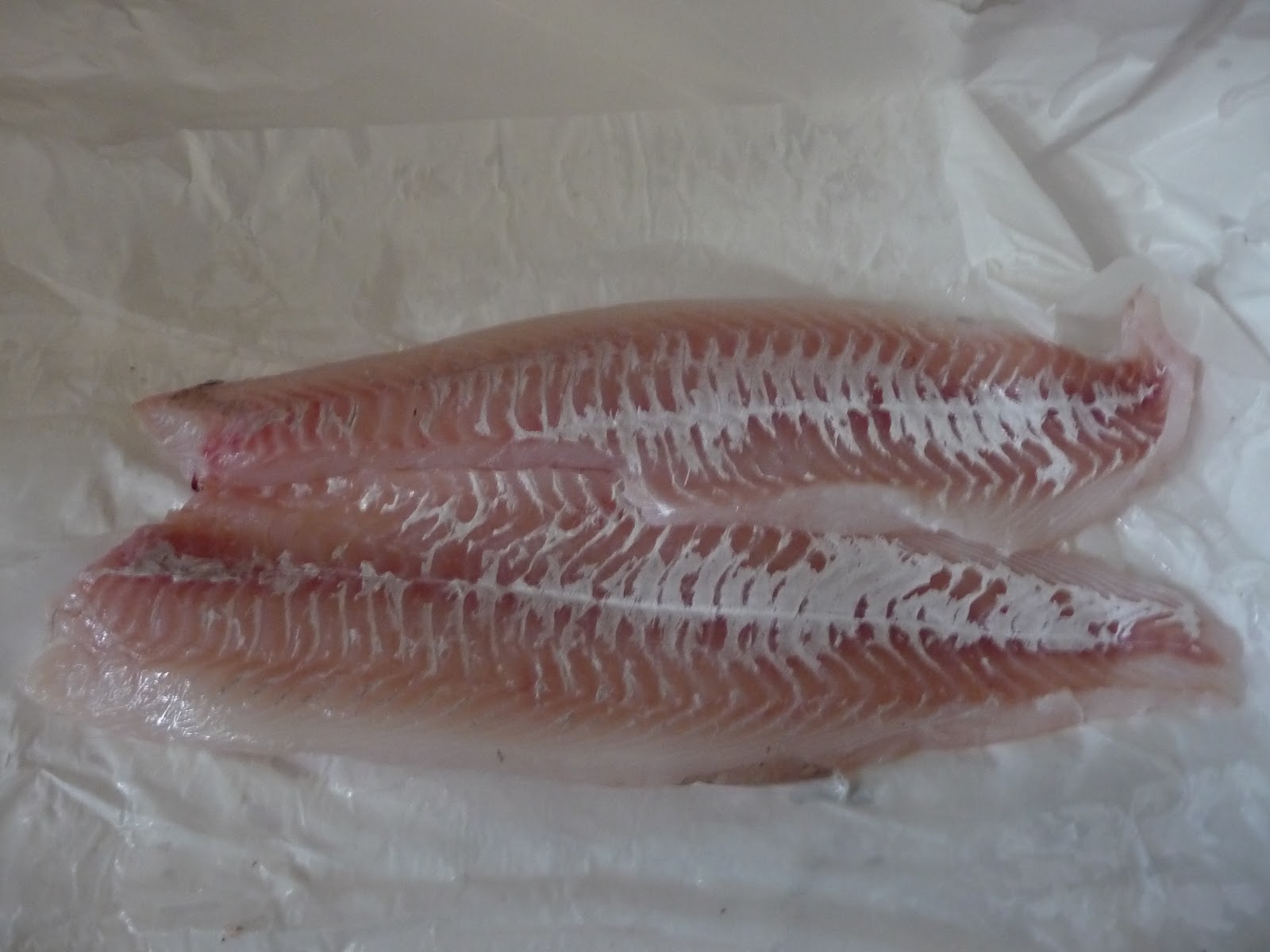 It's all in the game Rosemary fried haddock on a bed of Moloh Portuguese