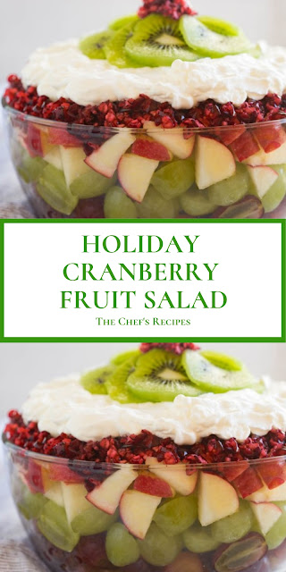 HOLIDAY CRANBERRY FRUIT SALAD HOLIDAY CRANBERRY FRUIT SALAD