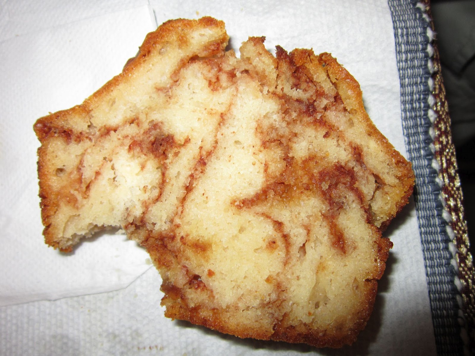 Redeeming Recipes Cinnamon Swirl Butterscotch Beer Bread