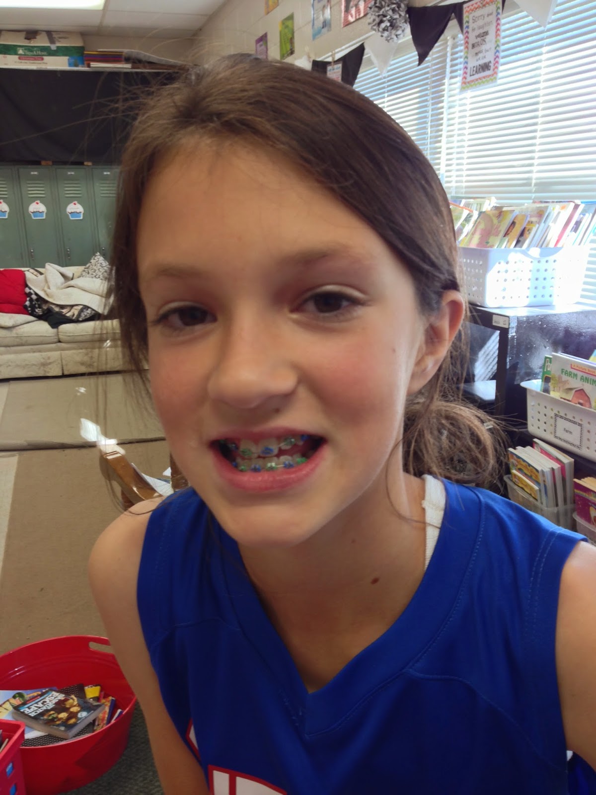 Slipping Through My Fingers Braces ON!!!!