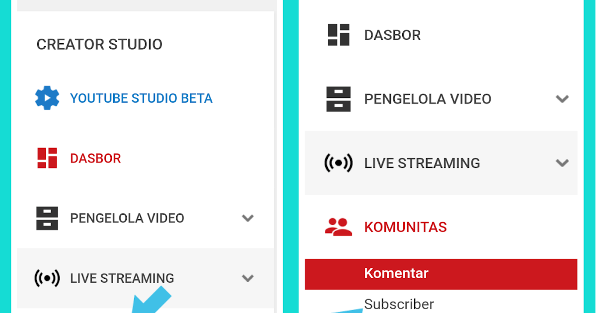 Cara melihat subscriber di channel YouTube kita