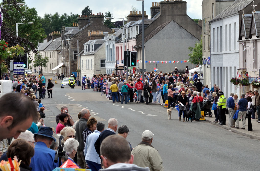 North Fife Olympic Torch Newburgh North Fife