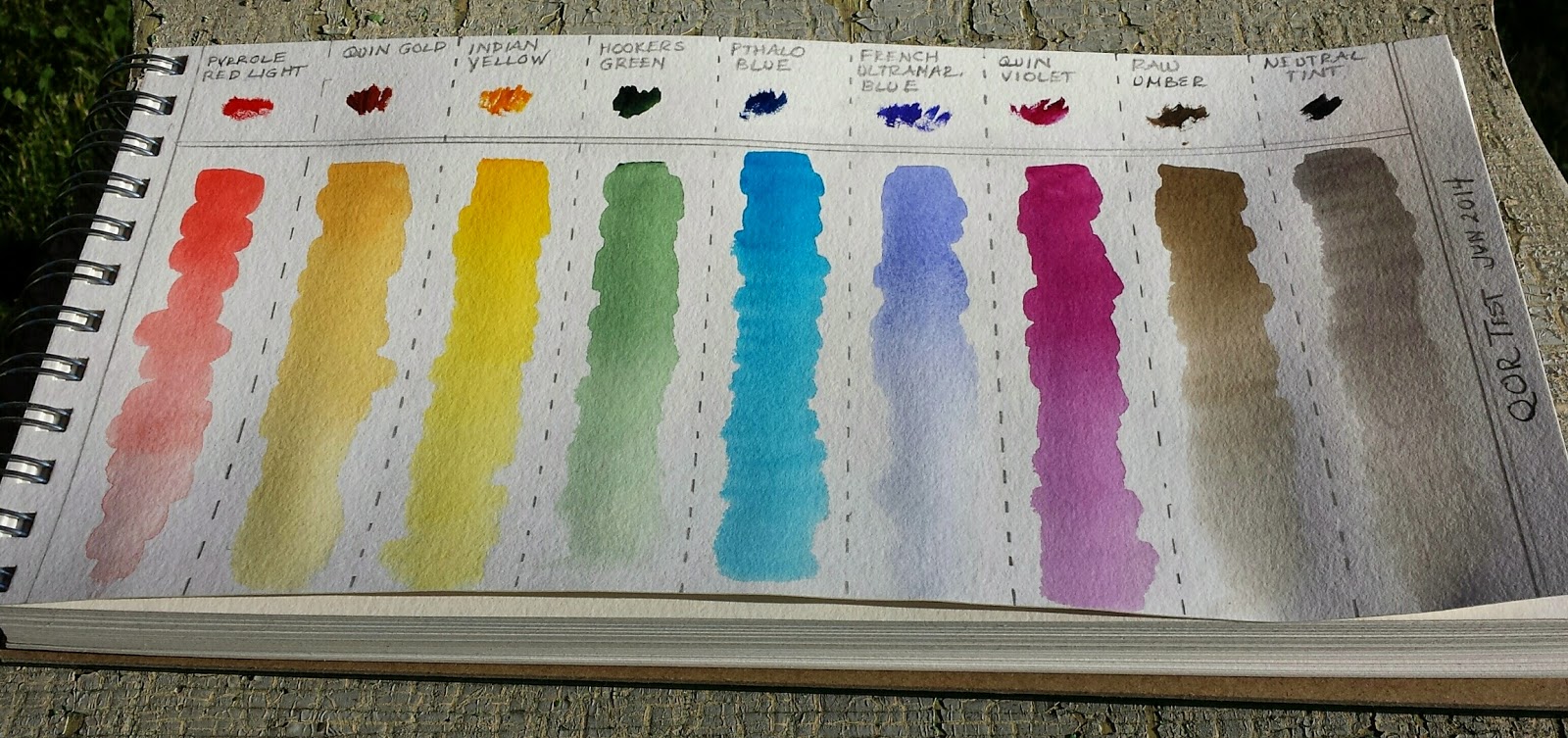 Dear Lissy: Mom Review: QoR Modern Watercolor Paints for Students