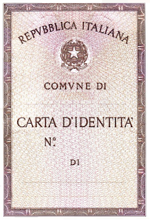 carta de identidade itliana