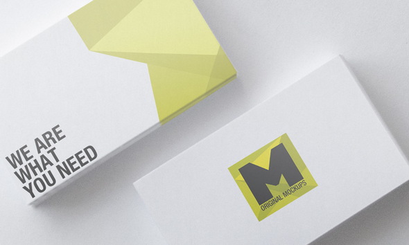 mockups de tarjeta de presentación editables