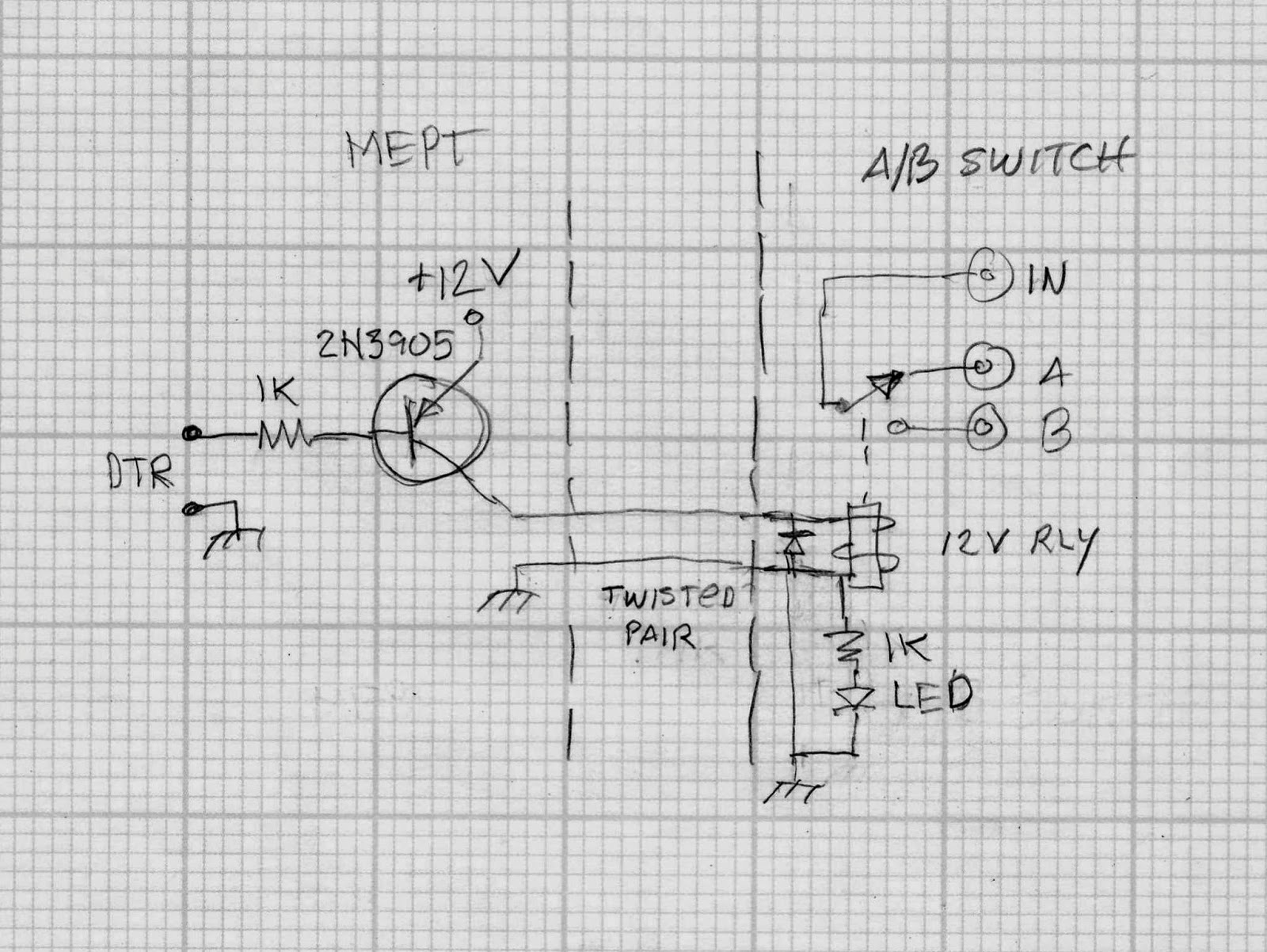 QRSS de W4HBK: An Automatic A/B Antenna Switch