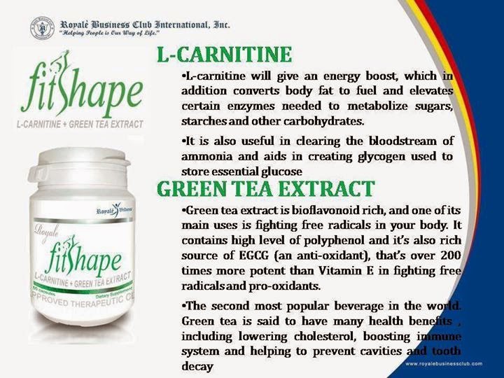 Royale Fitshape LCarnitine And Green Tea Extract
