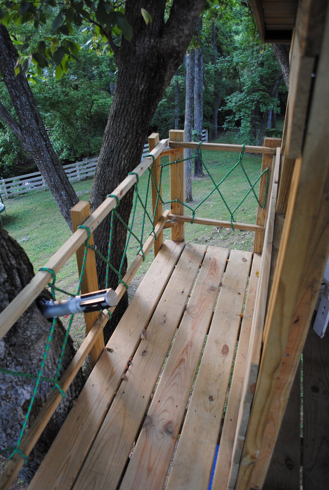 Measure once and cut twice: Tree house - update