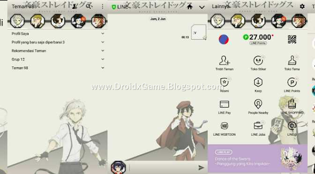 Download Tema Line Anime Bungou Stray Dogs Download Tema Line Anime Bungou Stray Dogs